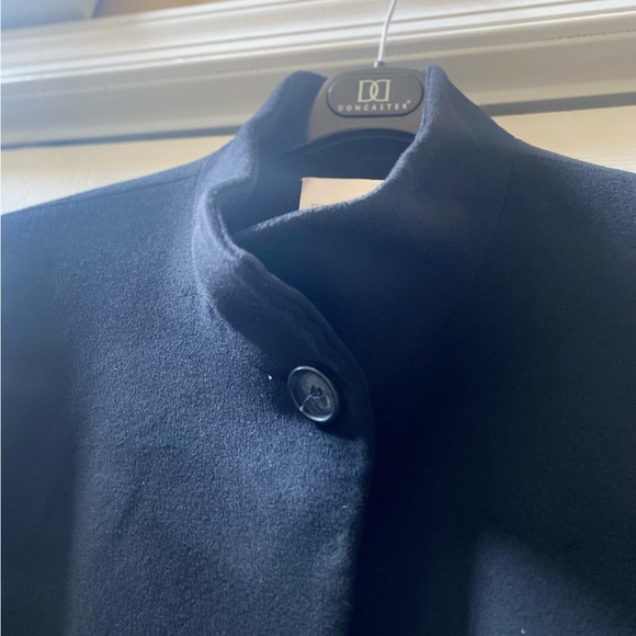 Fleurette Coat 100% Wool Stand collar 5 button Sz18 Like New worn once or twice - Picture 14 of 15